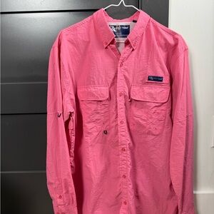 Men's Spicy Tuna Performance Fishing Button Down Shirt